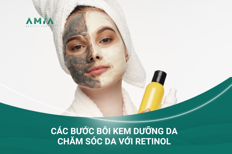 Các bước bôi kem dưỡng da