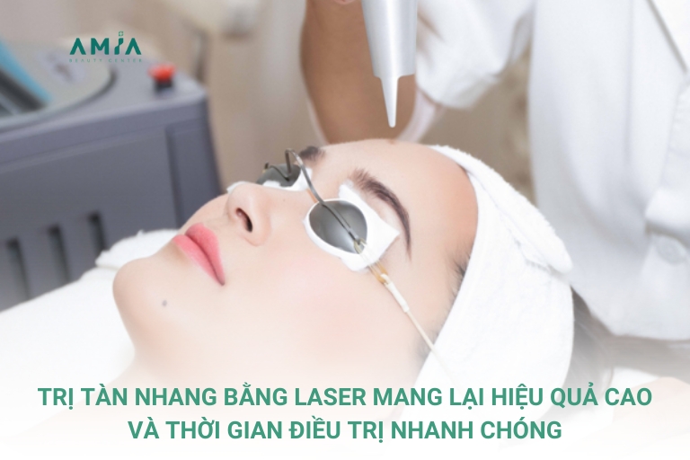 Laser là cách chữa tàn nhang hiệu quả, an toàn và nhanh chóng