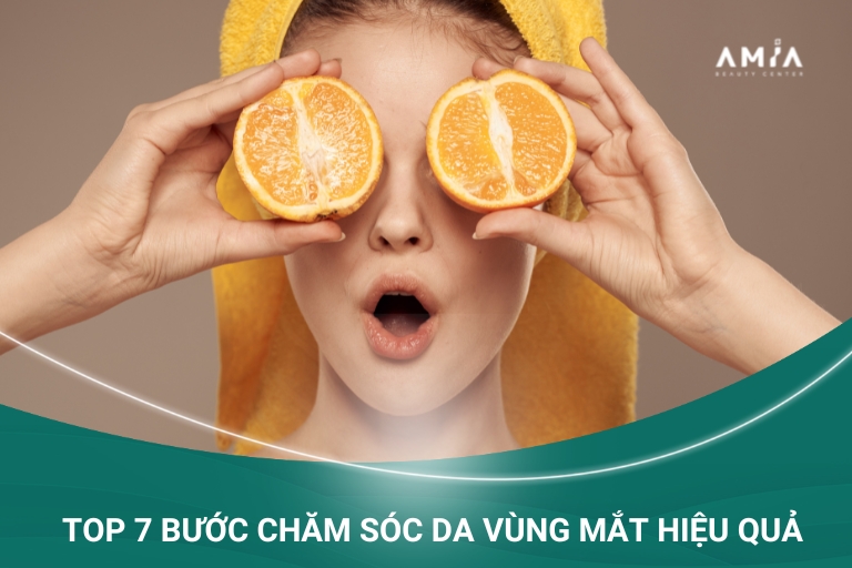 Chăm sóc da vùng mắt