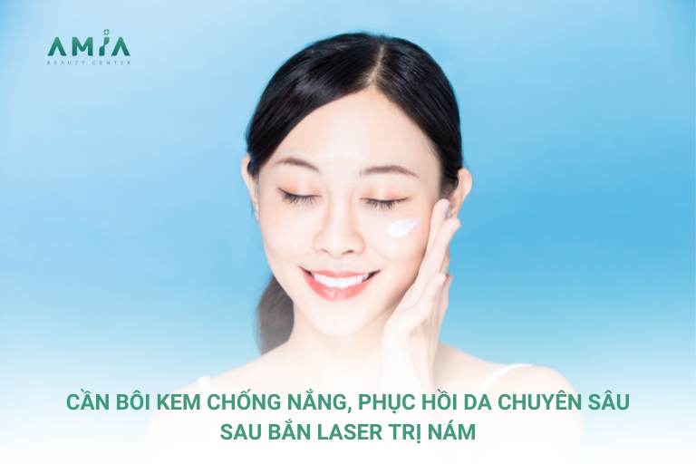 Một số lưu ý sau khi trị nám bằng laser