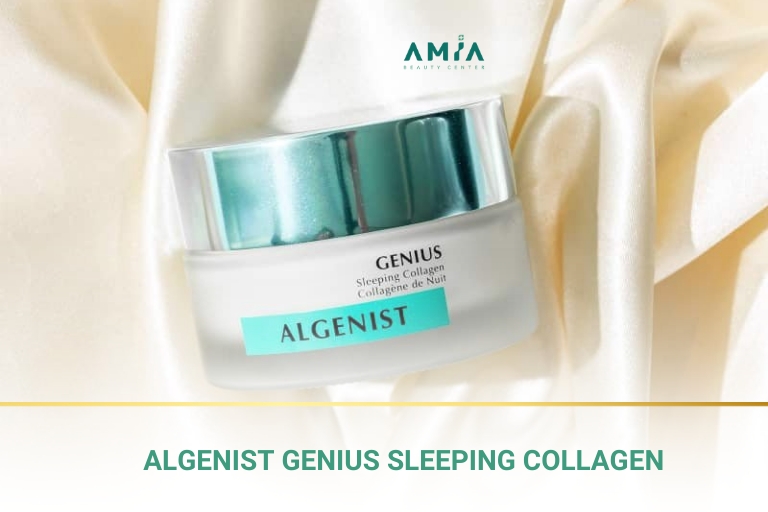 Kem xóa nhăn mắt Algenist Genius Sleeping Collagen