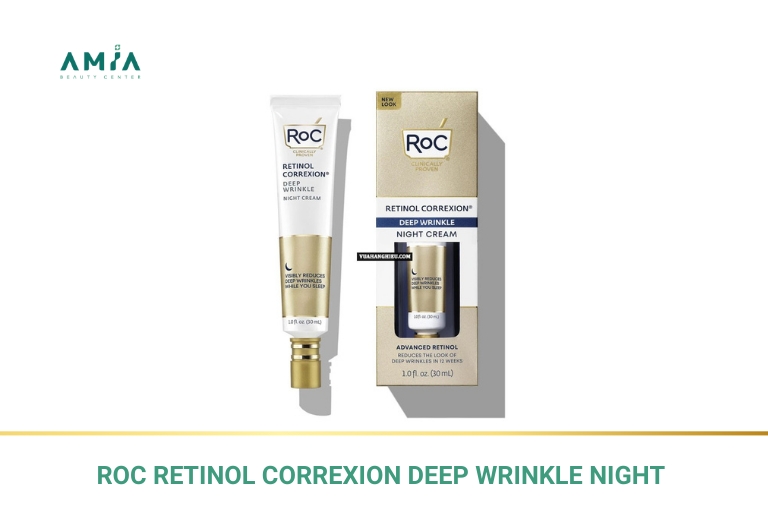 Kem xóa nhăn mắt RoC Retinol Correxion Deep Wrinkle Night Cream