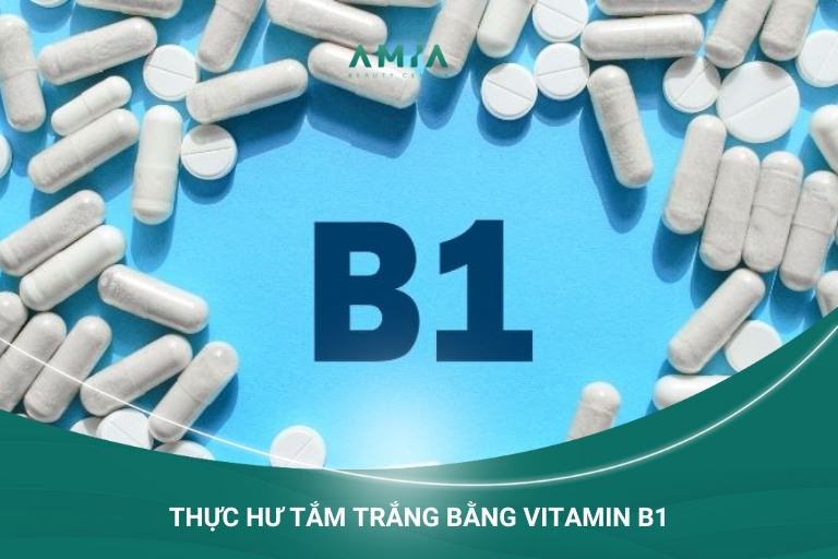 tắm trắng vitamin b1