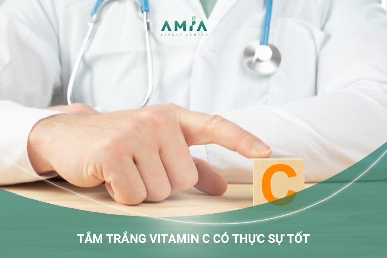 tắm trắng vitamin c