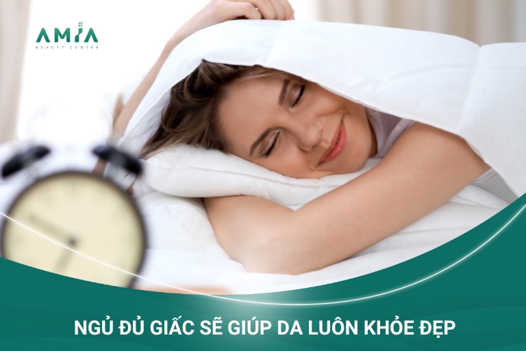 Bạn cần ngủ đủ giấc để làn da không bị lão hóa sớm