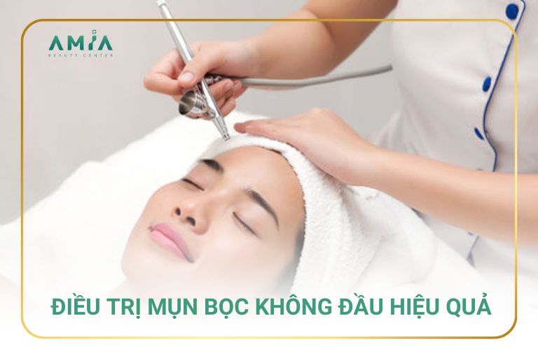 cách điều trị mụn bọc không đầu