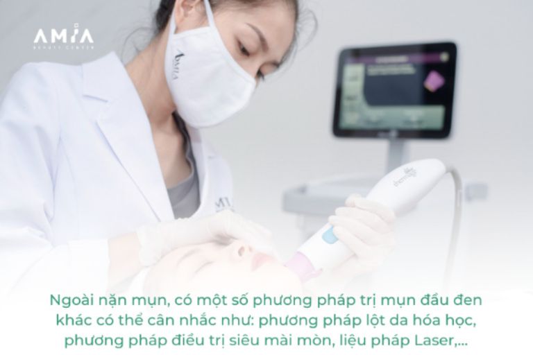 Phương pháp điều trị mụn đầu đen bằng công nghệ tiên tiến