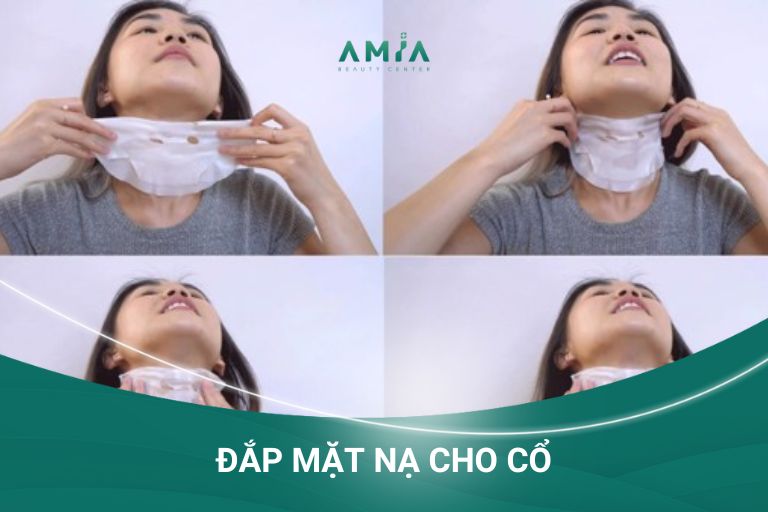 Đắp mặt nạ cho cổ