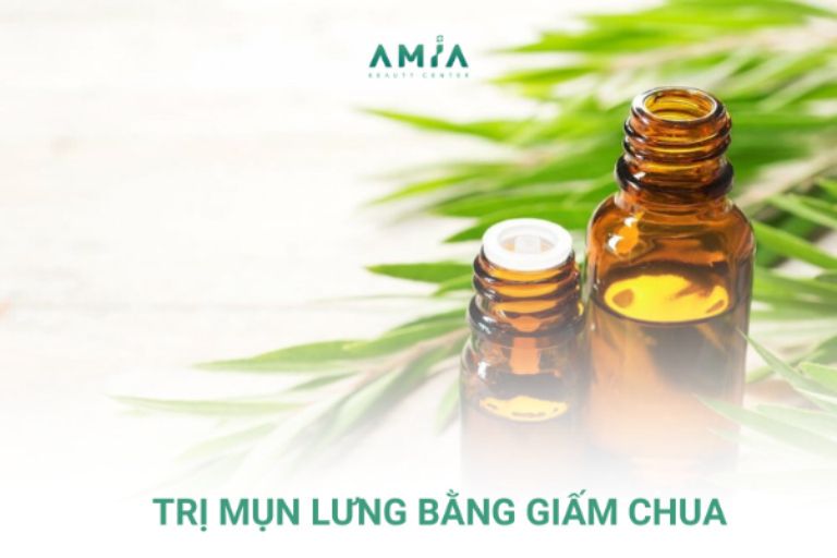 Trị mụn lưng bằng giấm táo