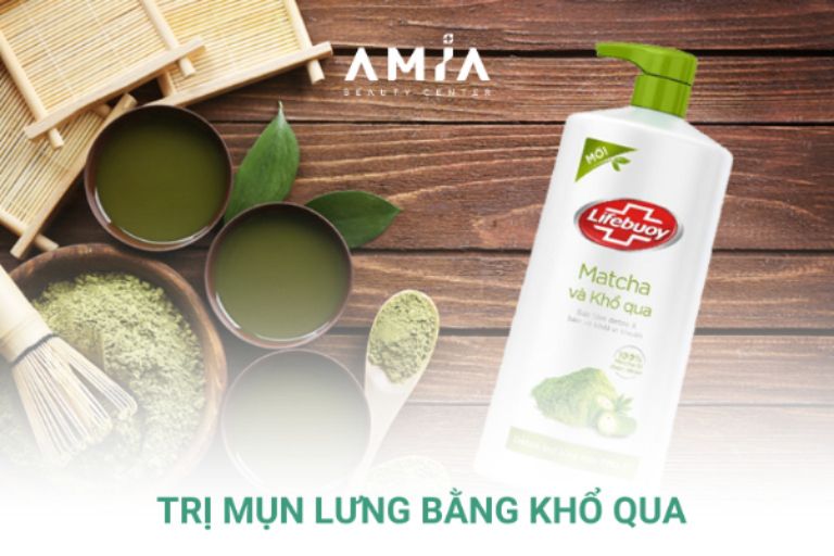 Cách trị mụn lưng tại nhà bằng khổ qua