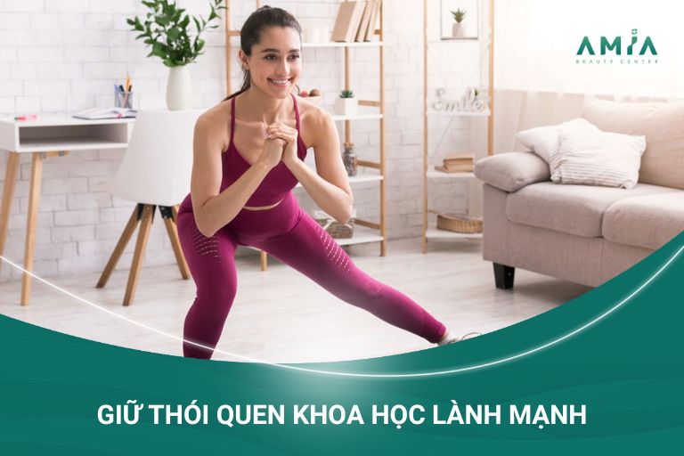 Nên xây dựng chế độ và lối sống sinh hoạt lành mạnh