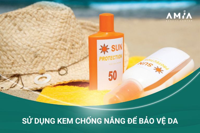 Sử dụng kem chống nắng