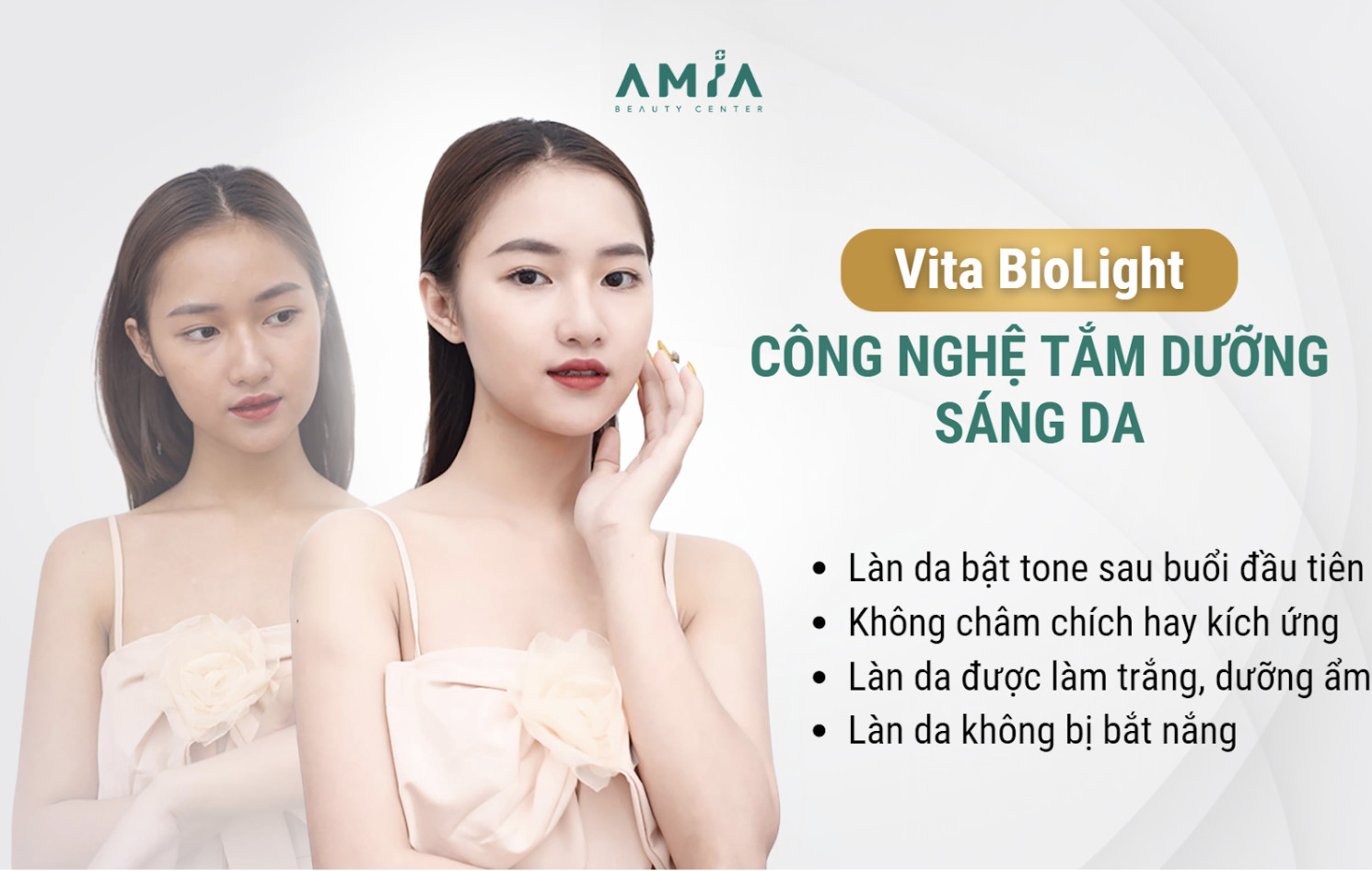 Ưu điểm của phương pháp tắm trắng Vita BioLight