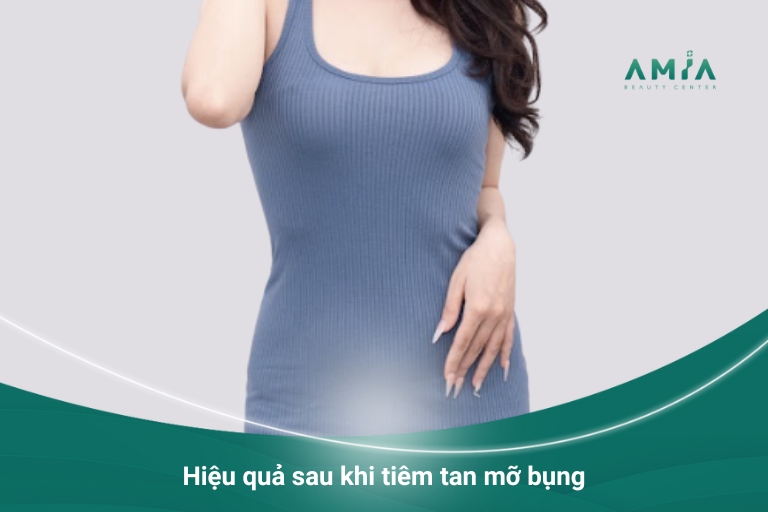 Tác dụng của tiêm tan mỡ bụng