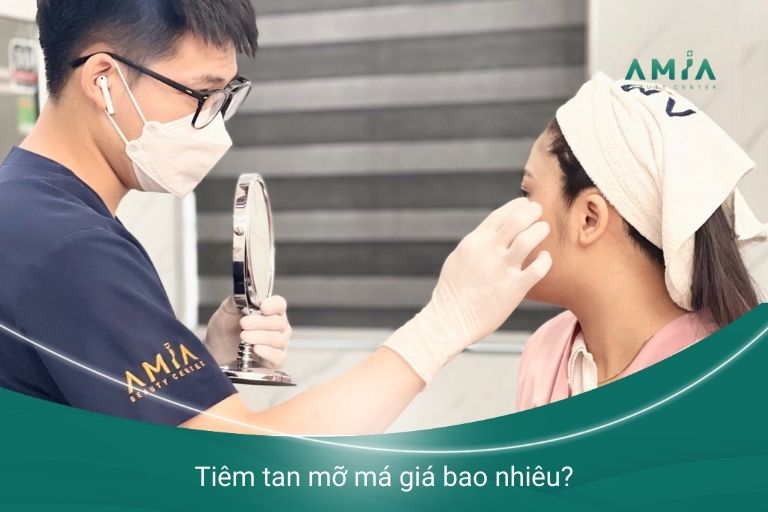 Chi phí tiêm tan mỡ má có mức giá phù hợp tùy vào từng trường hợp cụ thể