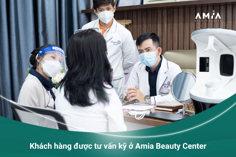 Đến với Amia Beauty Center bạn sẽ được đội ngũ bác sĩ tận tâm tư vấn