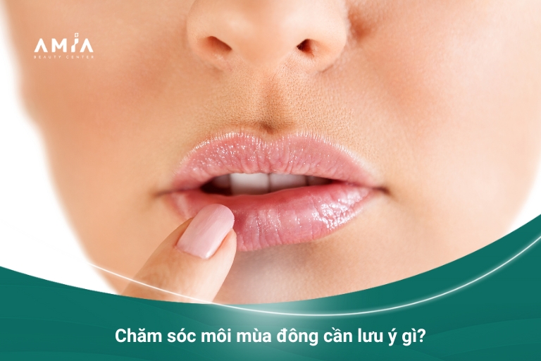 Chăm sóc môi cho bà bầu mùa đông cần lưu ý những gì?