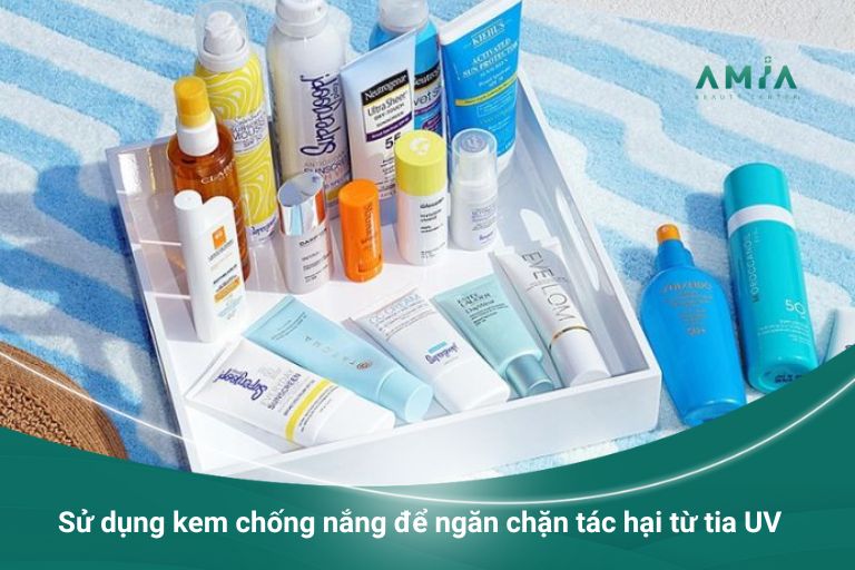 Dùng kem chống nắng mỗi ngày