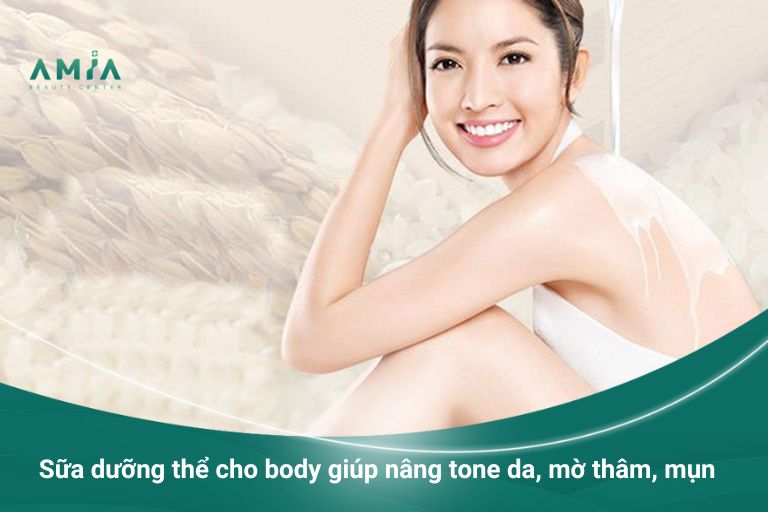 Dùng sữa dưỡng thể body mỗi tối