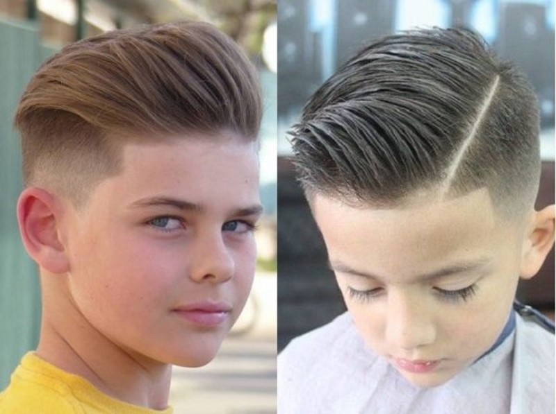 Undercut sành điệu – Kiểu tóc cho bé trai 4 tuổi trở lên