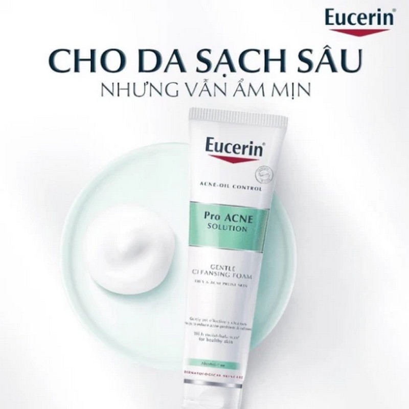 Sữa rửa mặt cho da mụn Eucerin Pro-Acne Solution