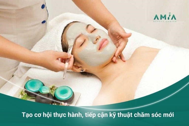 Tạo cơ hội thực hành, tiếp cận kỹ thuật chăm sóc mới