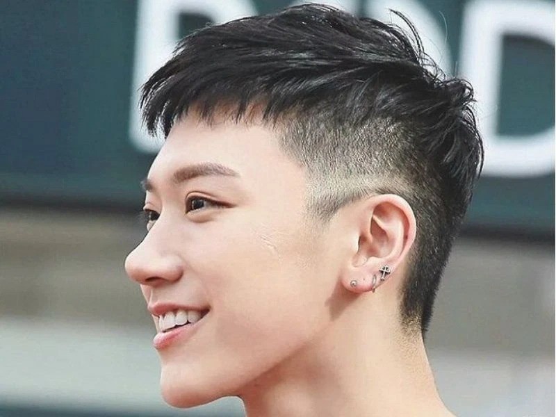 Kiểu tóc Emo Undercut