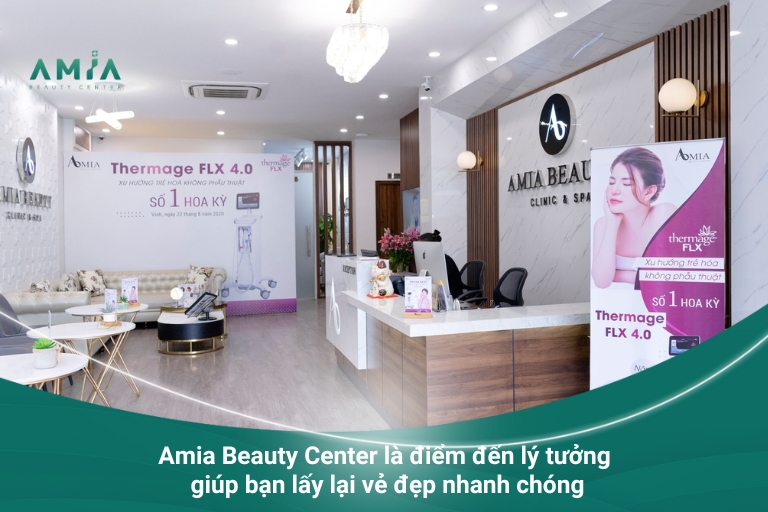 Xóa xăm môi tại Amia Beauty Center