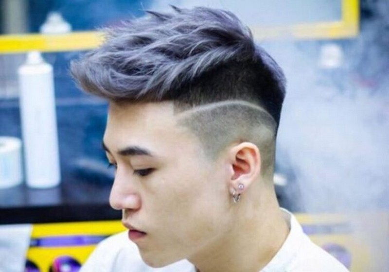 Kiểu tóc quiff side part