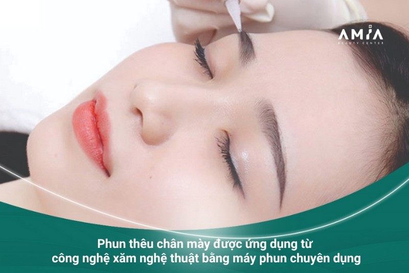 Những lý do nên thêu chân mày tại Amia Beauty Center?